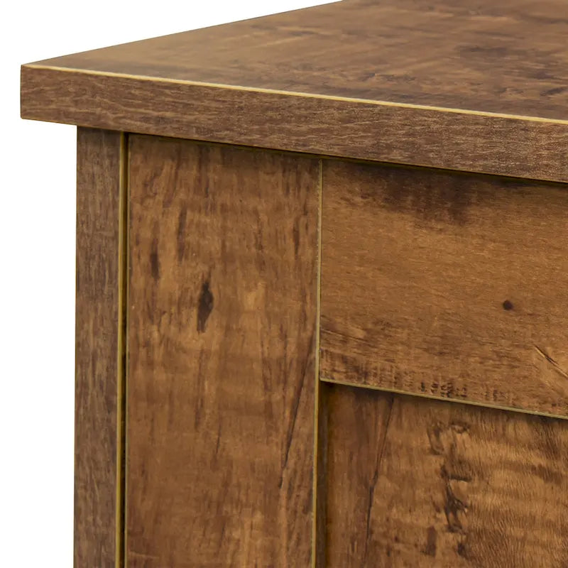 Modern Wood Buffet Sideboard with 3 Doors & 2 Drawers