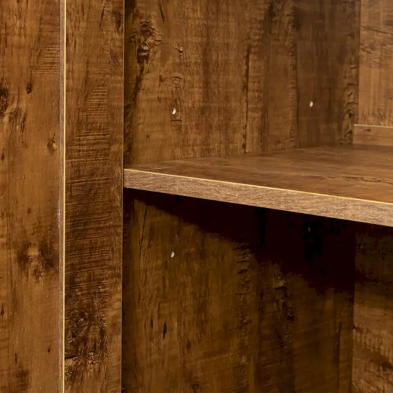 Modern Wood Buffet Sideboard with 3 Doors & 2 Drawers