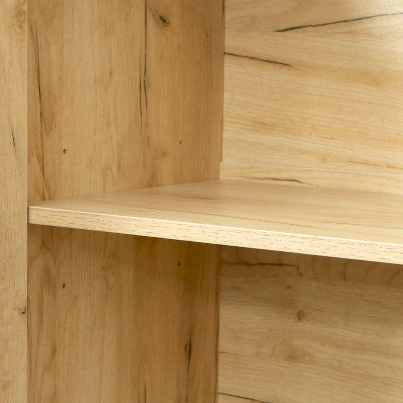 Modern Wood Buffet Sideboard with 3 Doors & 2 Drawers