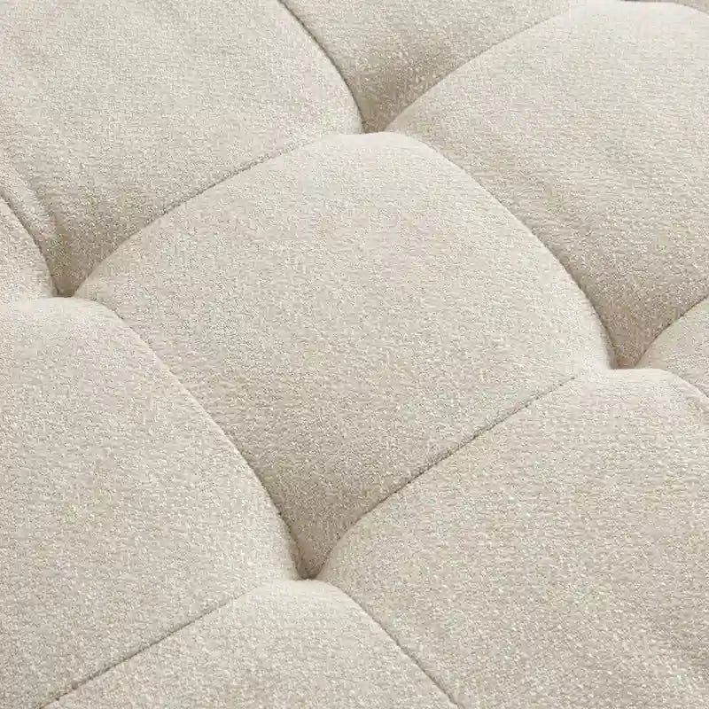 Upholstered Button-Tufted Storage Bench with Soft-Close Lid
