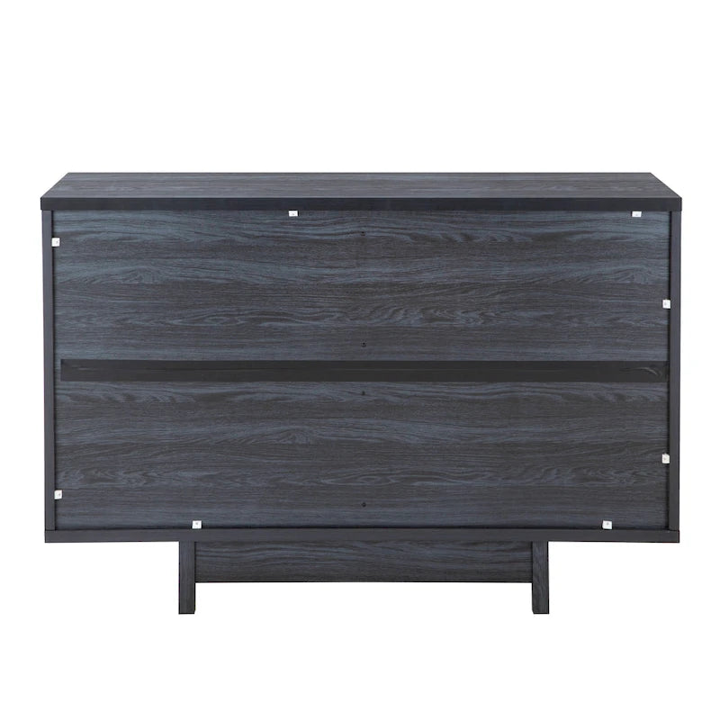 Rustic Wood Sideboard Storage Cabinet with 2 Doors – 47 Inch