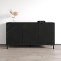 Modern Matte Sideboard Storage Cabinet