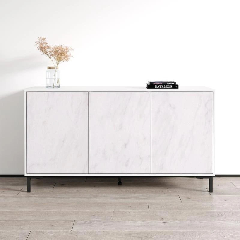Modern Matte Sideboard Storage Cabinet