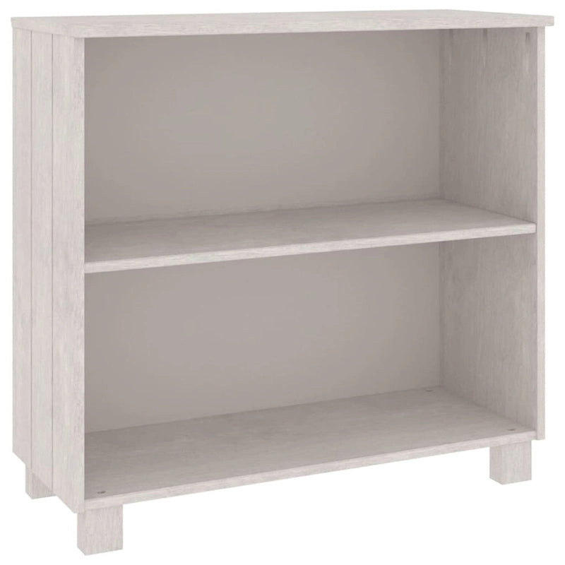 Solid Pine Wood Sideboard with 2 Open Shelves