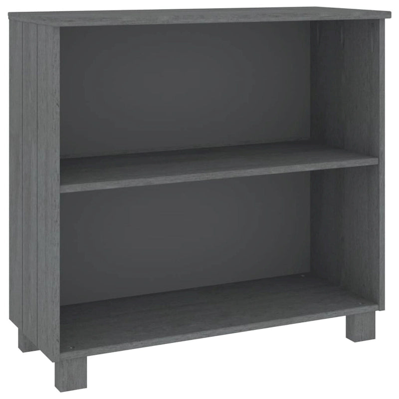 Solid Pine Wood Sideboard with 2 Open Shelves