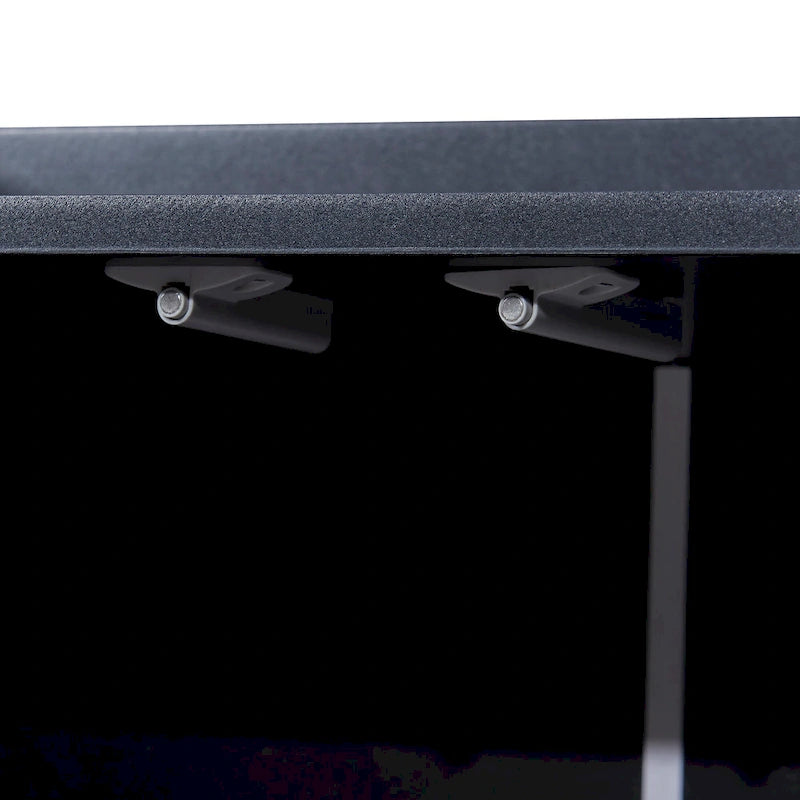 Slim Buffet Sideboard with Push-Open Doors & Adjustable Shelves