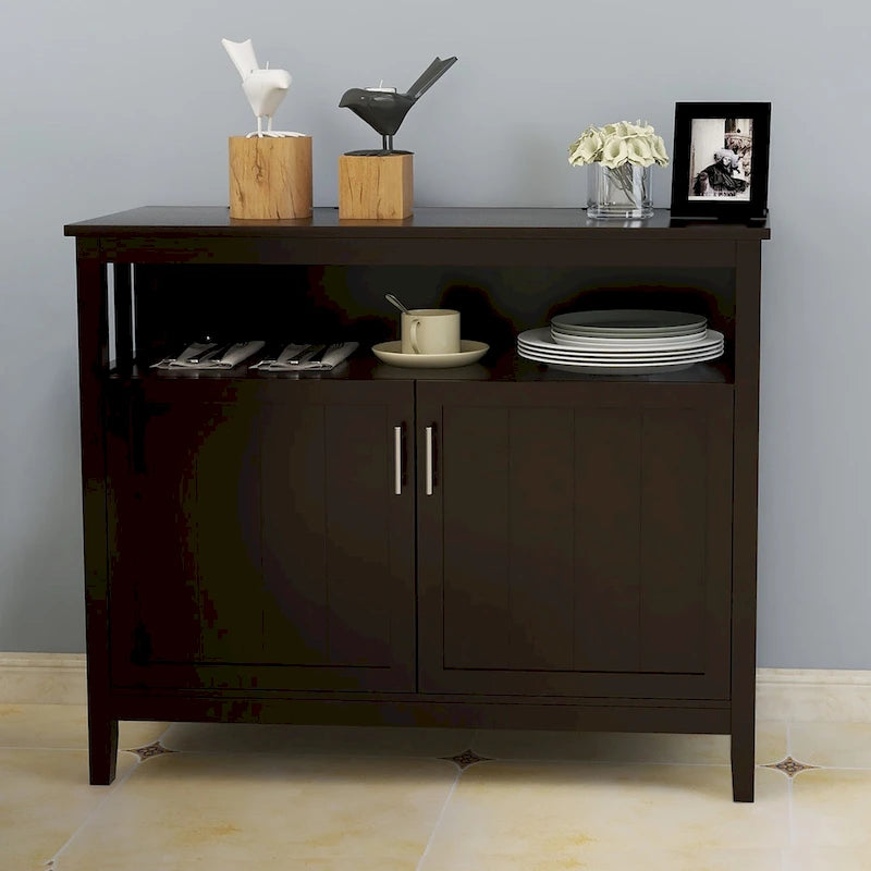 Modern Storage Sideboard with Adjustable Shelves