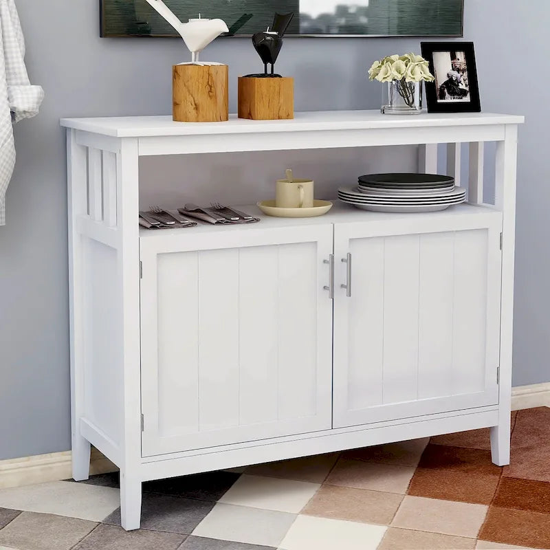 Modern Storage Sideboard with Adjustable Shelves