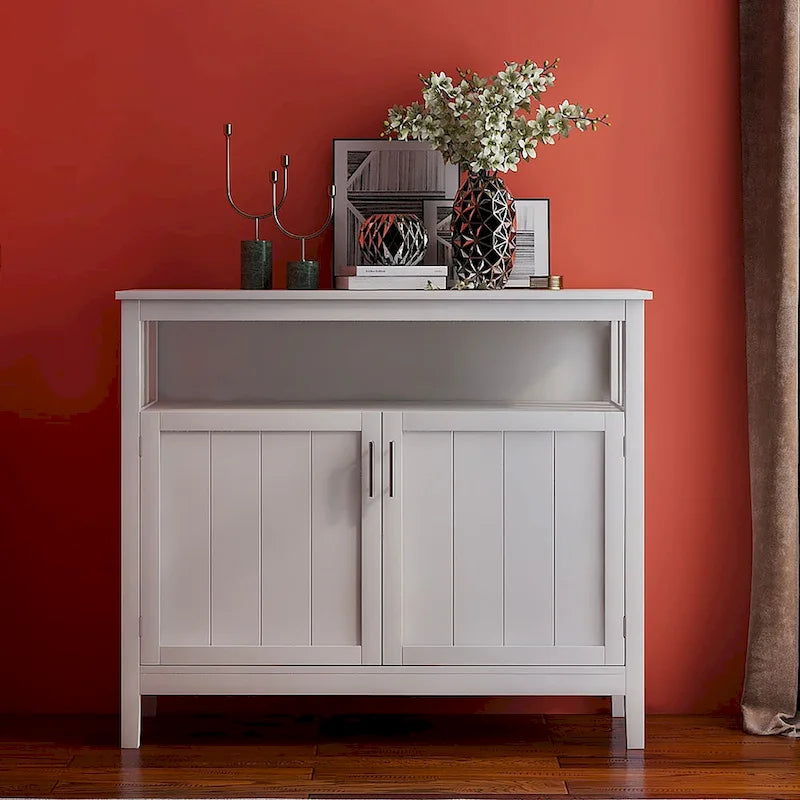 Modern Storage Sideboard with Adjustable Shelves