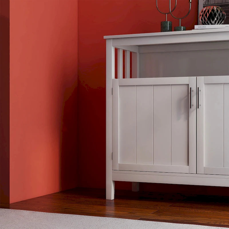 Modern Storage Sideboard with Adjustable Shelves