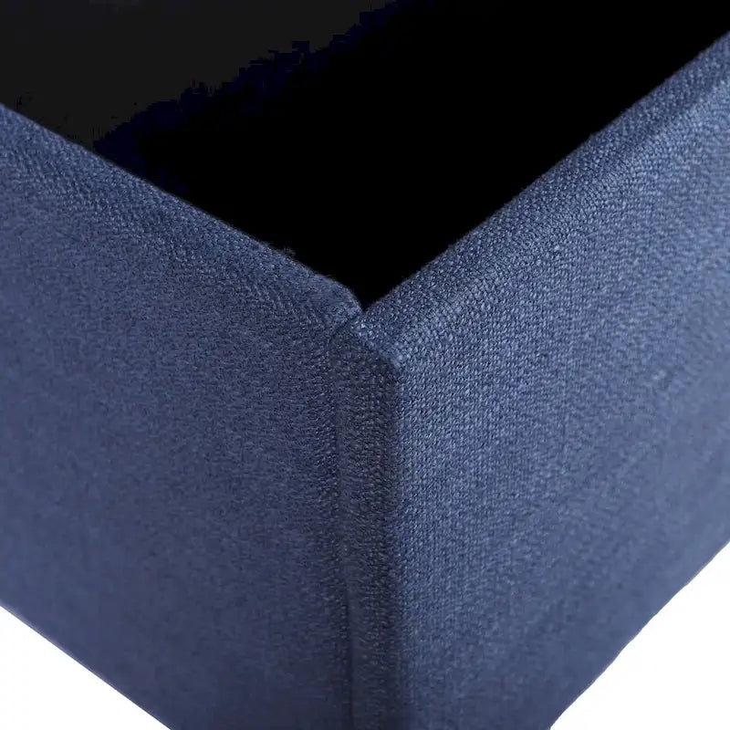 Extra Long Diamond-Tufted Flip-Top Storage Ottoman Bench | Entryway & Bed End