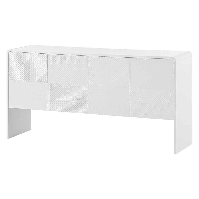 60-Inch 4-Door Minimalist Storage Sideboard